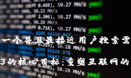 思考一个并且最接近用户搜索需求的

Web3的核心目标：重塑互联网的未来