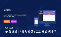 table如何使用TP钱包购买BZZ（蜂窝代币）