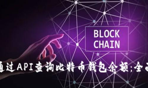如何通过API查询比特币钱包余额：全面指南